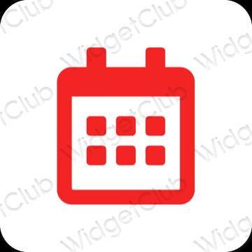 Aesthetic Calendar app icons