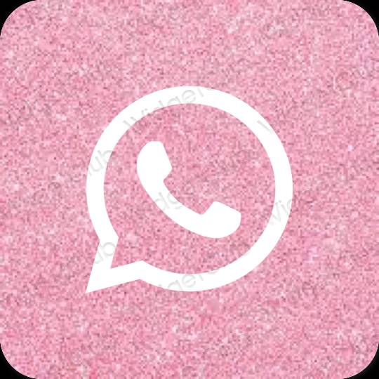 Ikon aplikasi estetika WhatsApp