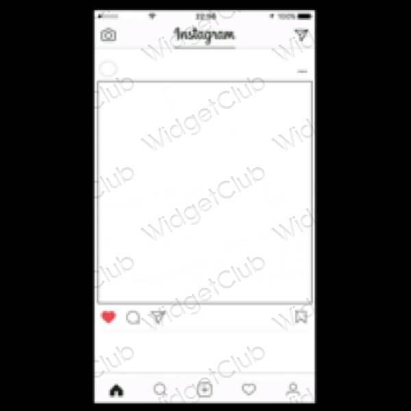 Biểu tượng ứng dụng Instagram thẩm mỹ