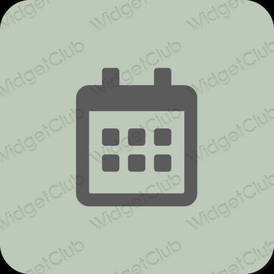 Aesthetic Calendar app icons