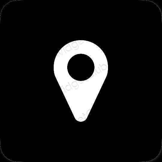 Icone delle app Google Map estetiche