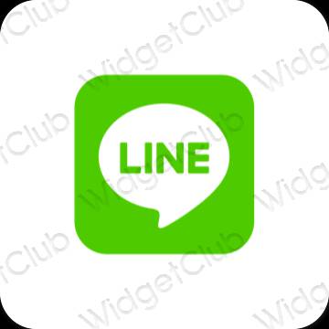 Αισθητικά LINE εικονίδια εφαρμογής