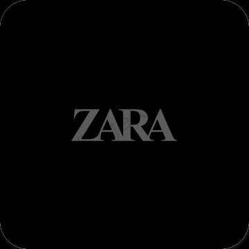 Estetyczne ZARA ikony aplikacji