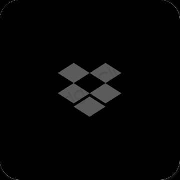 Estética Dropbox ícones de aplicativos