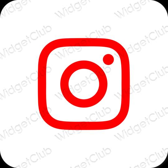 جمالية Instagram أيقونات التطبيقات