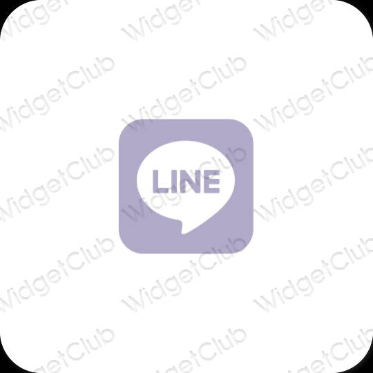 រូបតំណាងកម្មវិធី LINE សោភ័ណភាព