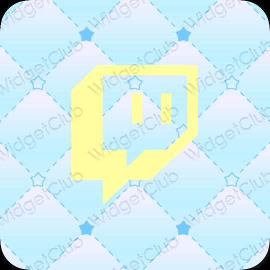 Aesthetic Twitch app icons