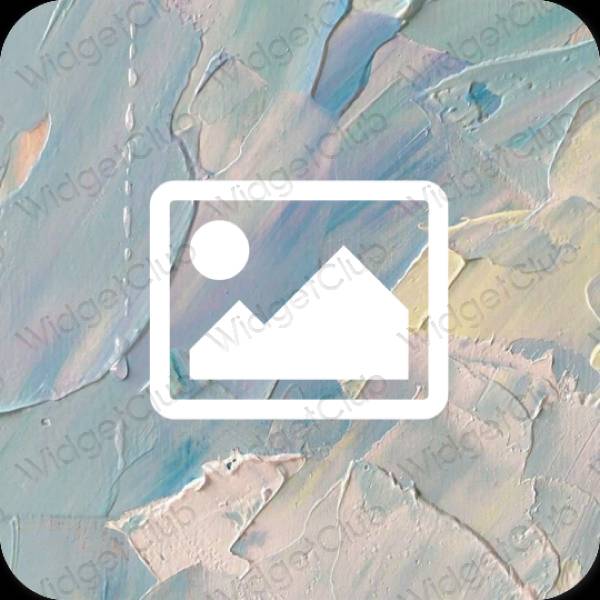 Esthetische Photos app-pictogrammen