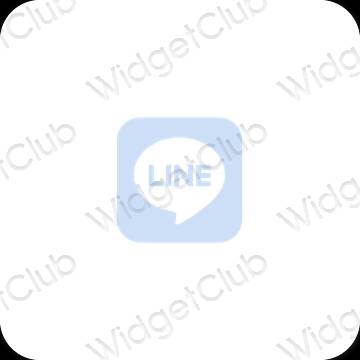 جمالية LINE أيقونات التطبيقات