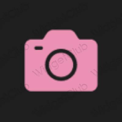 Esthetische Camera app-pictogrammen