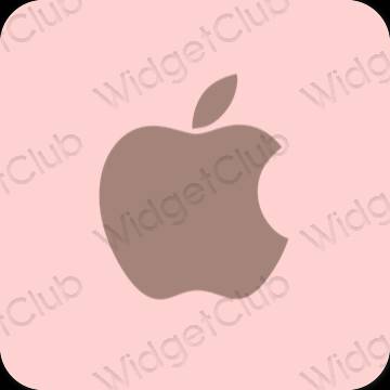 Esthetische Apple Store app-pictogrammen