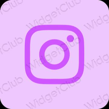 Esthetische Instagram app-pictogrammen