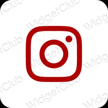 Icone delle app Instagram estetiche