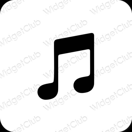 រូបតំណាងកម្មវិធី Apple Music សោភ័ណភាព