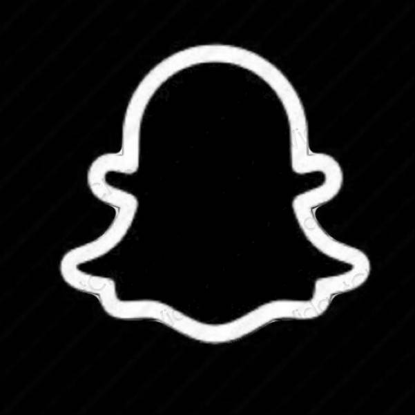 Ikon aplikasi estetika snapchat