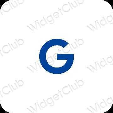 Esthetische Google app-pictogrammen