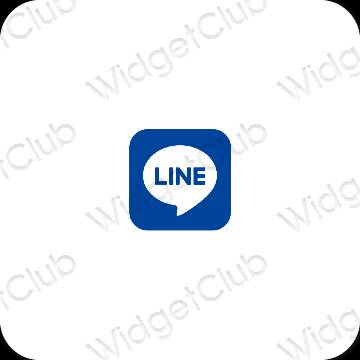 Estetske LINE ikone aplikacija