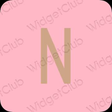 រូបតំណាងកម្មវិធី Netflix សោភ័ណភាព