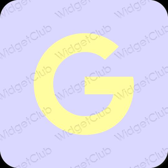 אֶסתֵטִי סָגוֹל Google סמלי אפליקציה