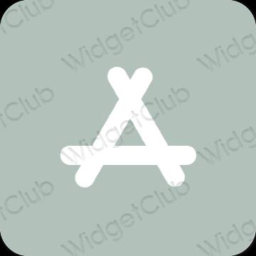 Estetski zelena AppStore ikone aplikacija