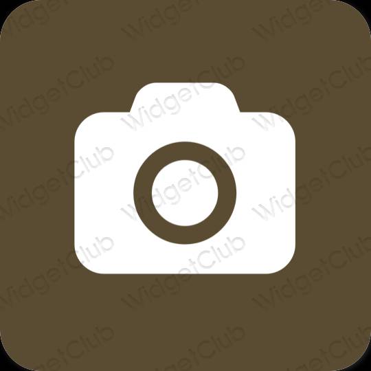 Esthetische Camera app-pictogrammen