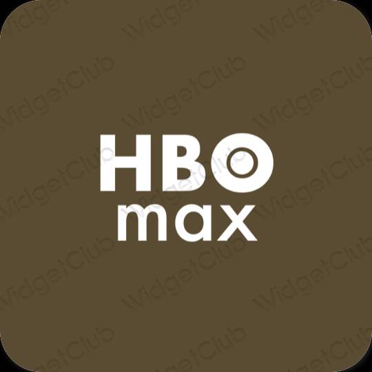 Estetiska HBO MAX appikoner