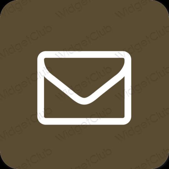 Icônes d'application Mail esthétiques