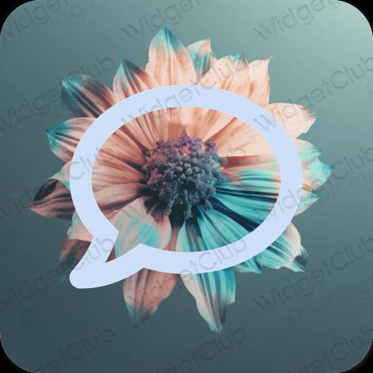 Esthetische Messages app-pictogrammen