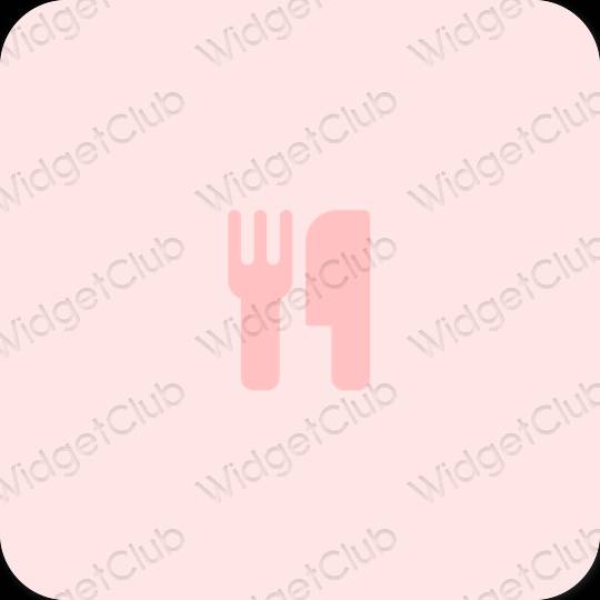 Естетски розе AppStore иконе апликација
