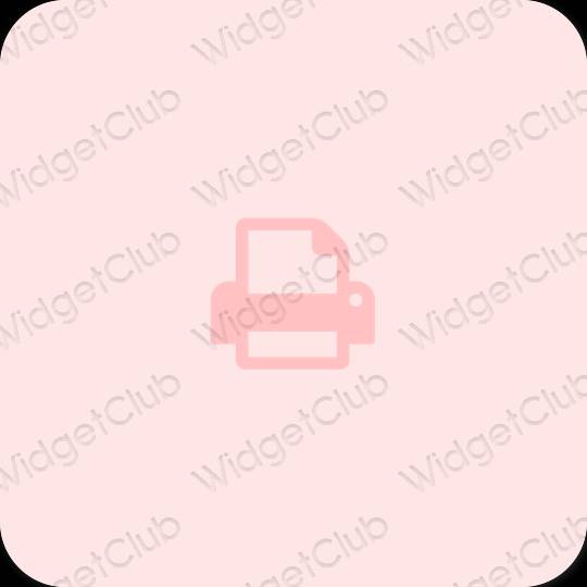 Естетичний рожевий Safari значки програм