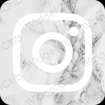 Estetski siva Instagram ikone aplikacija