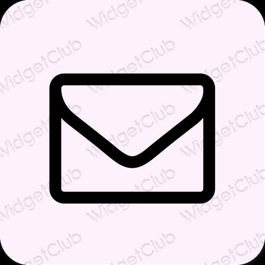 Icônes d'application Mail esthétiques