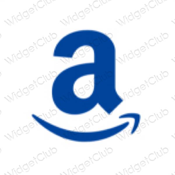 Æstetiske Amazon app-ikoner