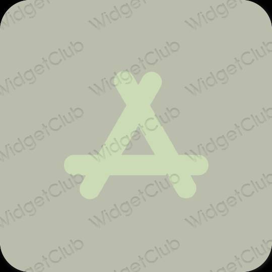 Esthetische AppStore app-pictogrammen