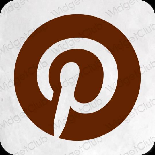 Icone delle app Pinterest estetiche