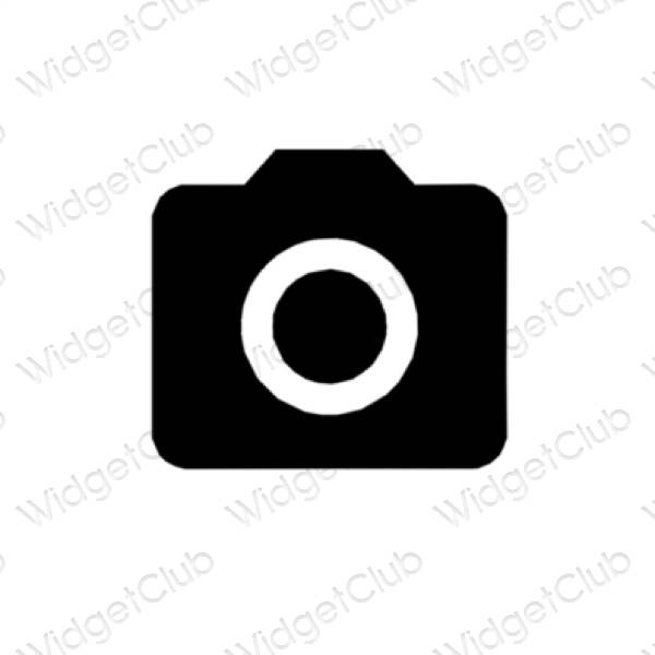 Aesthetic Camera app icons