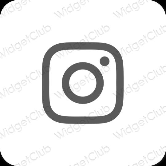 Icônes d'application Instagram esthétiques