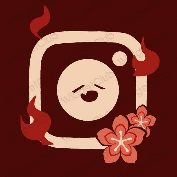 Aesthetic Instagram app icons