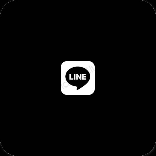 Ästhetische LINE App-Symbole