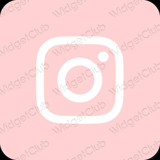 Estetické ikony aplikací Instagram