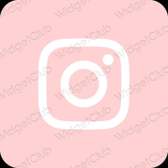 Estetické ikony aplikací Instagram