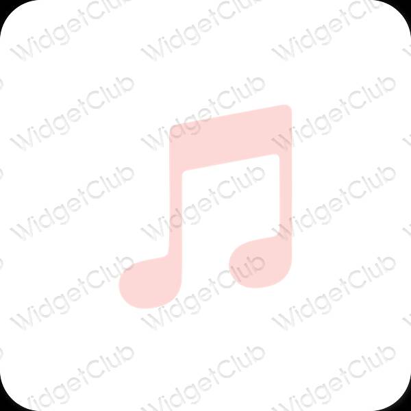 Icônes d'application Apple Music esthétiques