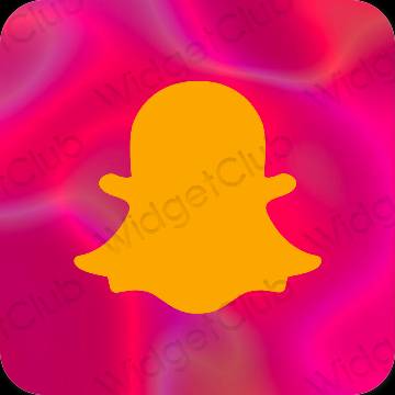 Estetske snapchat ikone aplikacij