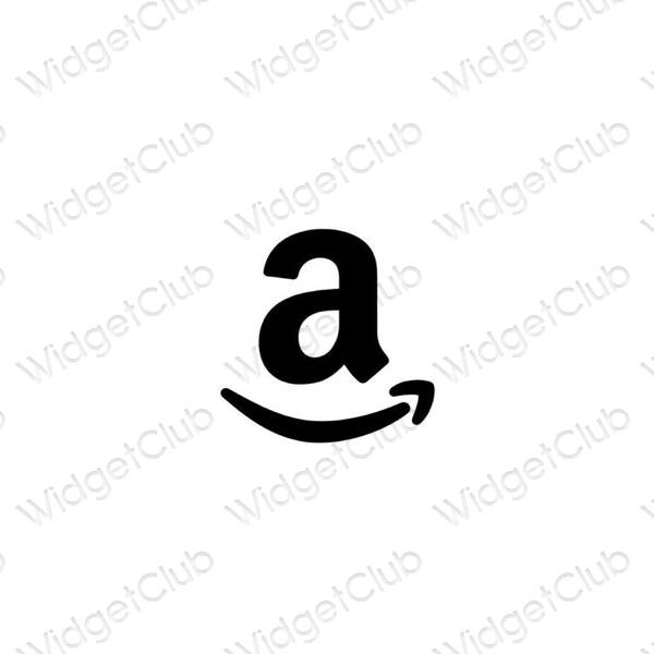 Æstetiske Amazon app-ikoner