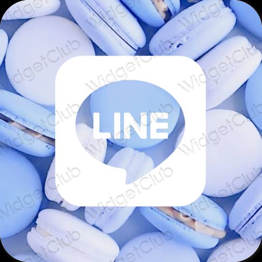 جمالية LINE أيقونات التطبيقات