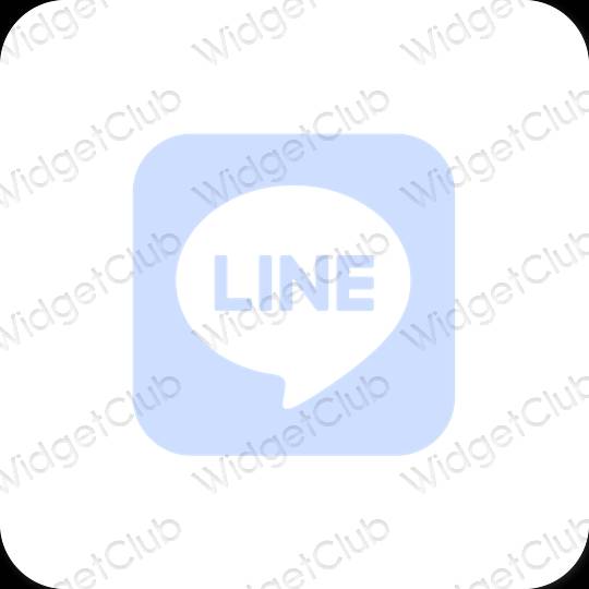 Ästhetische LINE App-Symbole