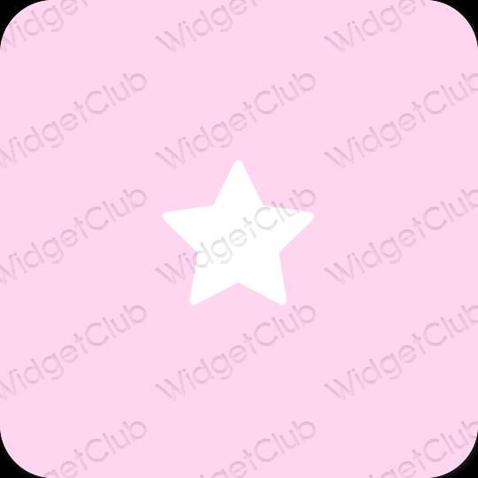 Estetis ungu Safari ikon aplikasi