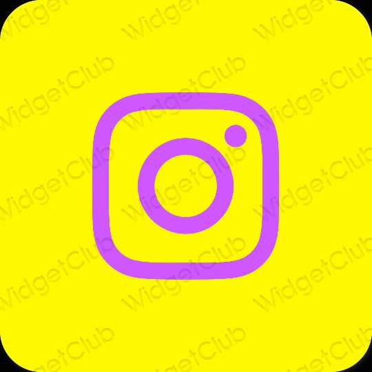 Esthetische Instagram app-pictogrammen