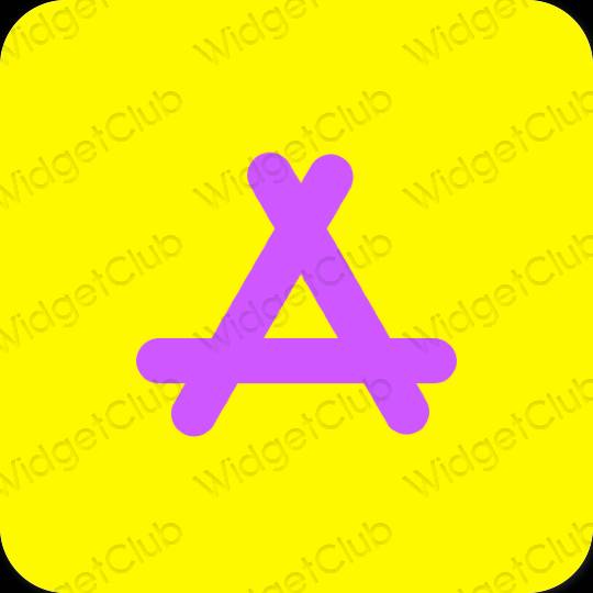 Estética AppStore iconos de aplicaciones