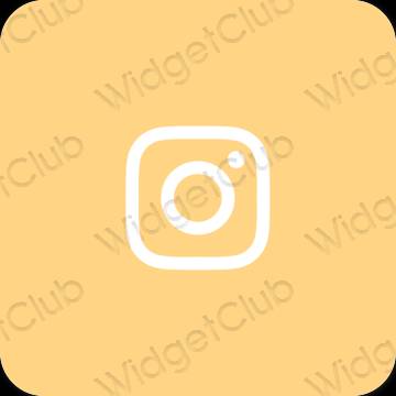 Estetické ikony aplikací Instagram